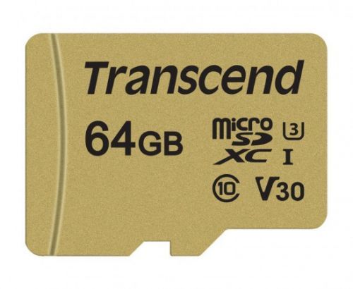 Transcend microSDXC 64GB UHS-I U3 TS64GUSD500S