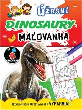 Úžasné dinosaury Maľovanka