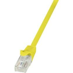 Síťový kabel RJ45 LogiLink CP2097U, CAT 6, U/UTP, 10 m, žlutá