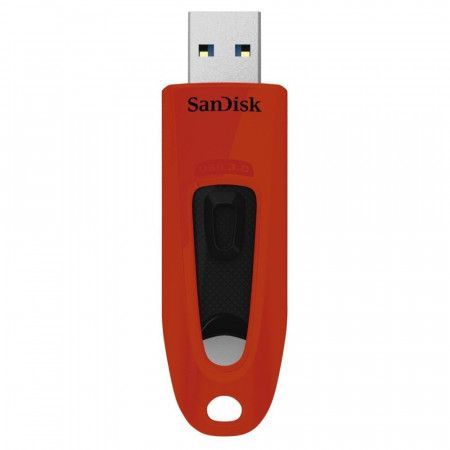 Flash USB Sandisk Ultra 64 GB USB 3.0 - červený, SDCZ48-064G-U46R