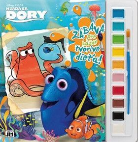 Hľadá sa Dory Vymaľ. s vodovými farbami