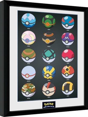 Posters Obraz na zeď - Pokemon - Pokeballs