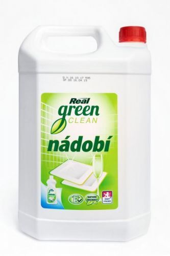 Prostředek na mytí nádobí REAL Green Clean 5 kg