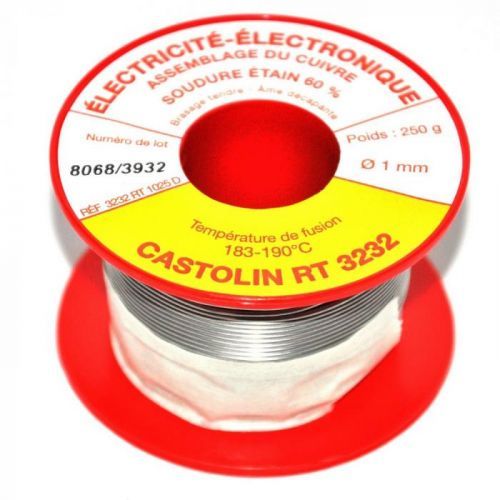 Cínová pájka Castolin TIN FLAM 3232 RT 1,0 mm