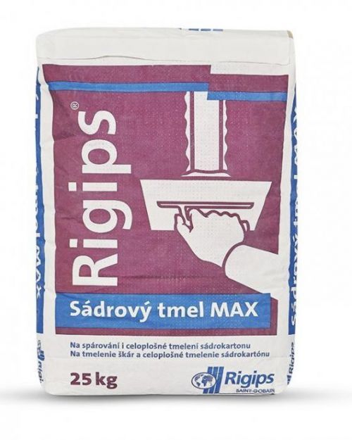 Spárovací sádrokartonový tmel MAX (25kg/bal) Rigips