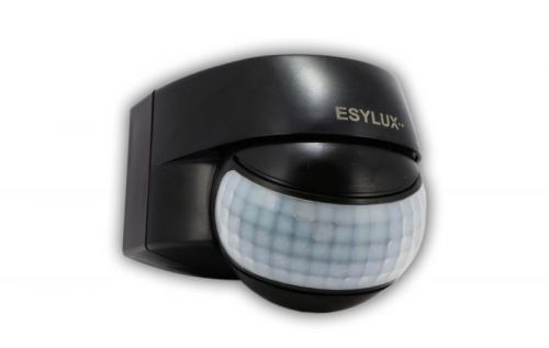 Pohybové čidlo stropní černé 200° IP 44 1000 W, MD 200/12 ESYLUX