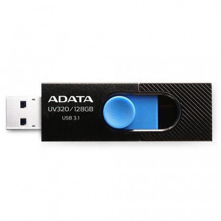 Flash USB ADATA UV320 64GB USB 3.1 - černý/modrý