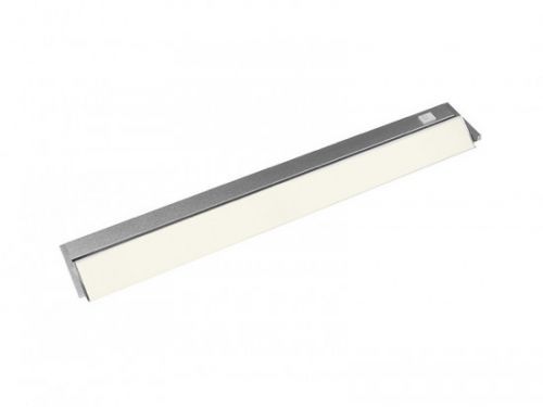 Panlux VERSA LED výklopné nábytkové svítidlo s vypínačem pod kuchyňskou linku  10W, stříbrná - teplá