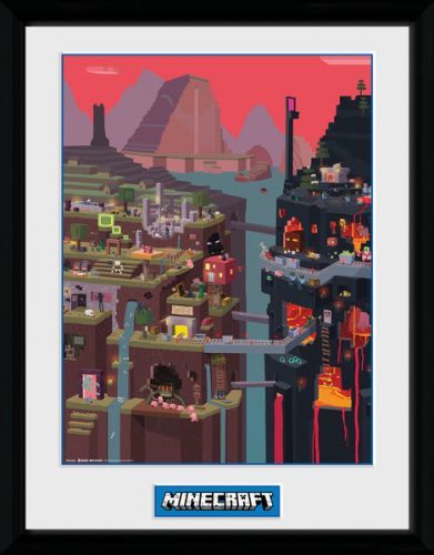 Posters Obraz na zeď - Minecraft - World