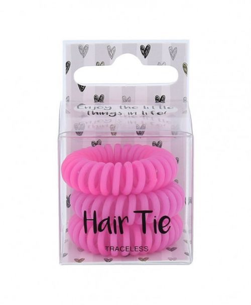 Gumička na vlasy 2K - Hair Tie , Pink, 3