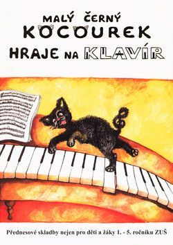 Malý černý kocourek hraje na klavír - Mlynář Richard