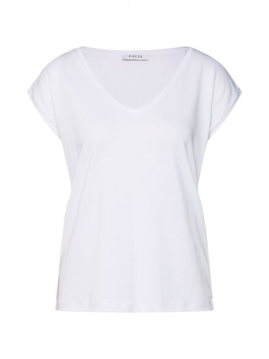 PIECES Tričko 'PCKAMALA TEE NOOS'  bílá
