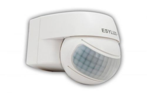 Pohybové čidlo stropní bílé 200° IP 44 1000 W, MD 200/12 ESYLUX