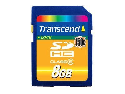 Transcend SDHC 8GB Class 4 TS8GSDHC4