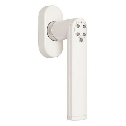 Kódová klika okenní - bílá