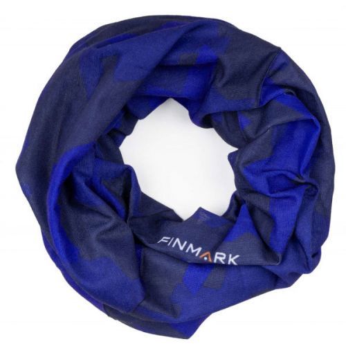 Finmark FS-005 modrá UNI - Multifunkční šátek