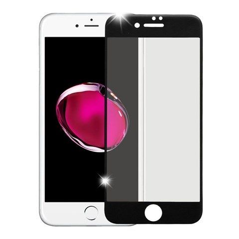 Screen Glass Apple iPhone 7, iPhone 8 tvrzené sklo 5D Full Glue zaoblené černé