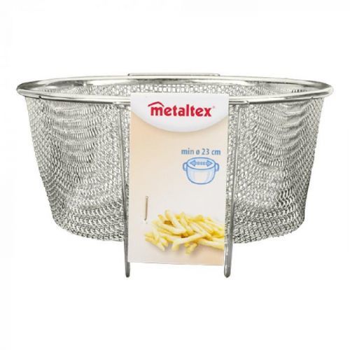 Koš na fritování Metaltex, ⌀ 22 cm