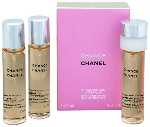 Chanel Chance - EDT - náplň (3 x 20 ml) 60 ml