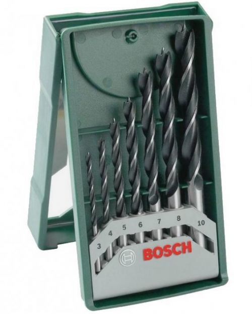 Minisada vrtáků do dřeva Bosch X-Line (7 ks/sada)