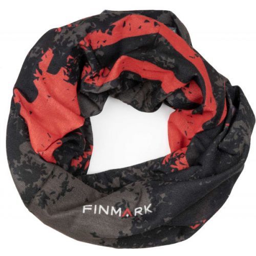 Finmark FS-001 černá UNI - Multifunkční šátek
