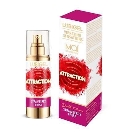 Gel MAI LUBIGEL LIQUID VIBRATOR strawberry Mai