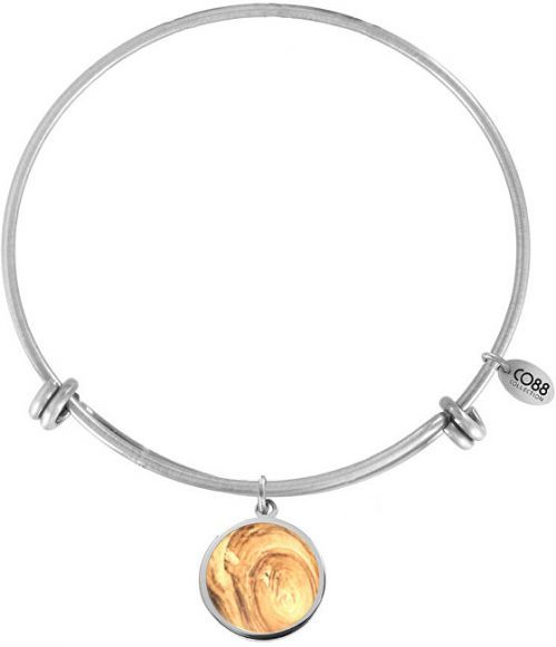 CO88 Ocelový náramek s efektivním přívěskem 860-180-011026-0000