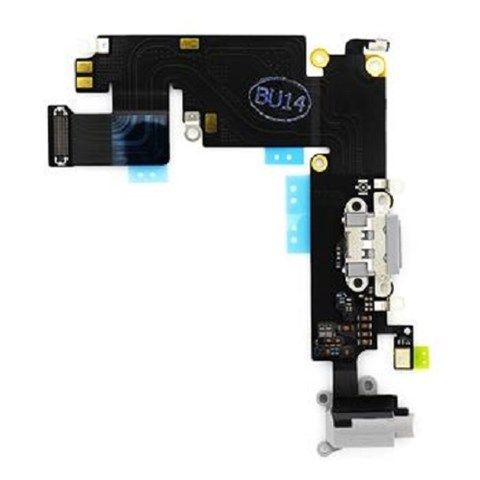 Flex kabel Apple iPhone 6S Plus dobíjení + AV konektor tmavě šedý