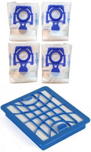 Worwo HEPA Filtr a sáčky pro ZELMER Cobra,Clarris,Flooris,Explorer,Meteor 2, Odyssey 1+4ks