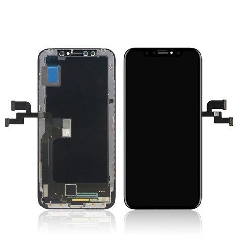 LCD display Apple iPhone X + dotyková folie černá Class A