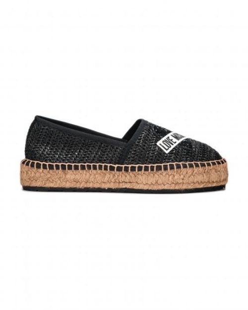 Love Moschino Espadrilky Černá