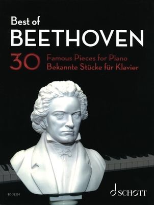 Best of Beethoven - 30 Famous Pieces for Piano (van Beethoven Ludwig)(Paperback / softback)