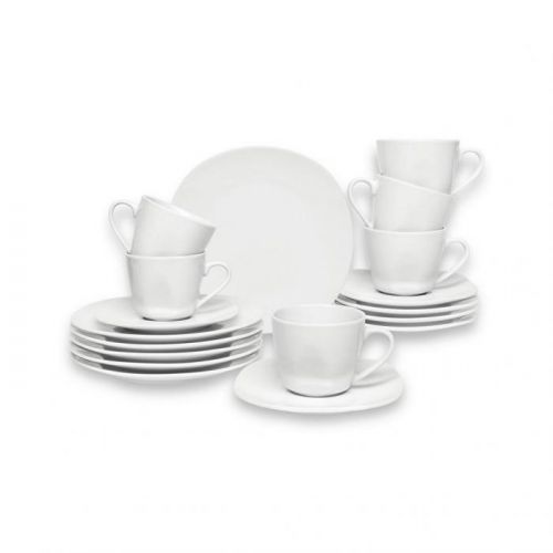 Kávový Servis 18Dílné Porcelán Homeware