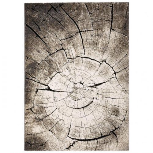 Koberec Tkaný 160/225 Cm Antracitová Šedá Tmavě Šedá Esprit