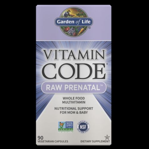 Garden of life Vitamin Code RAW Prenatal (multivitamín pro těhotenství), 90 rostlinných kapslí