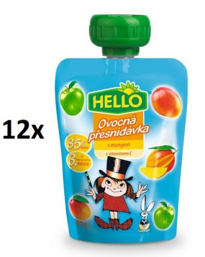 Hello Ovocná Kapsička S Mangem 12X100G