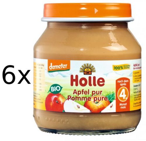Holle Bio 100% Jablíčko - 6 X 125g