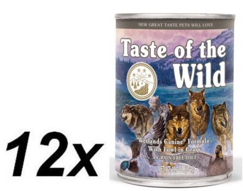 Taste Of The Wild Wetlands Konzerva 12 X 390g