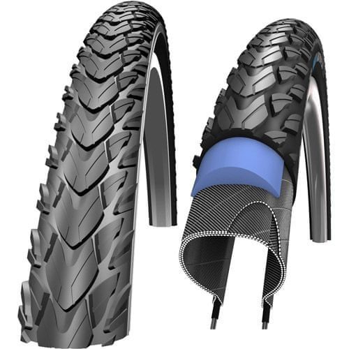 Schwalbe Marathon Plus Tour Smart Guard (Drát 26X2.00) Rt Reflexní Pruh
