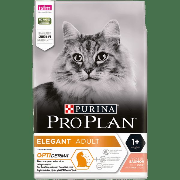 Purina Pro Plan Cat Elegant Plus Losos 3kg
