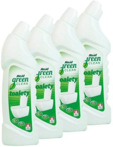 Real Green Clean Toalety 4X750 G