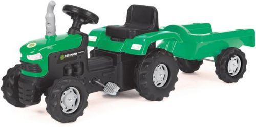Buddy Toys Šlapací Traktor S Vozíkem Bpt 1013