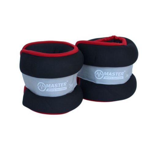 Master Zátěž Na Zápěstí A Nohy 2 X 2 Kg - Neopren
