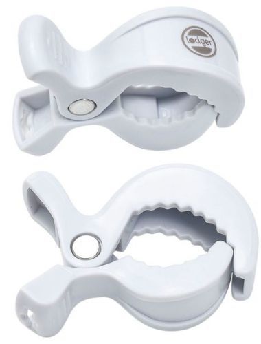Lodger Swaddle Clip 2balení White