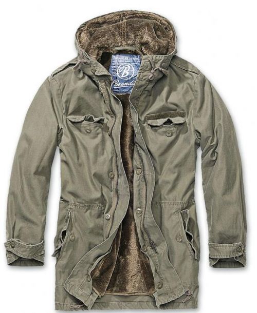 Bunda Brandit BW Parka - olivová