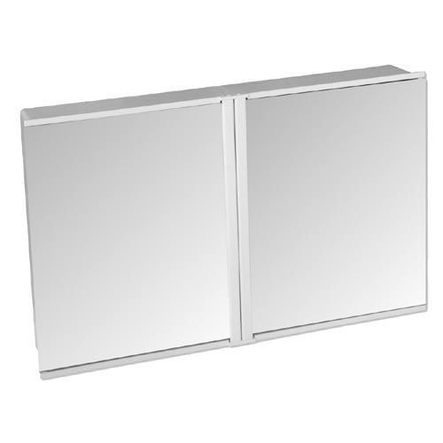 M.A.T. Group Koupelnová Skříňka Dvoudílná 54,5 X 34,5 X 9 Cm Bílá