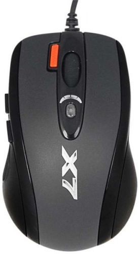 Myš A4Tech X-710BK / laserová / 7 tlačítek / 2000dpi - černá