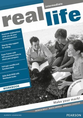 Reilly Patricia: Real Life Global Intermediate Workbook & Multi-Rom Pack