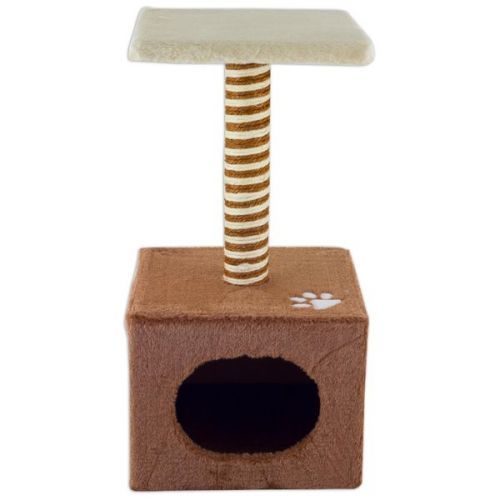 Akinu Škrabadlo Bibi Bouda+Podesta 60 Cm Hnědá&Béžová