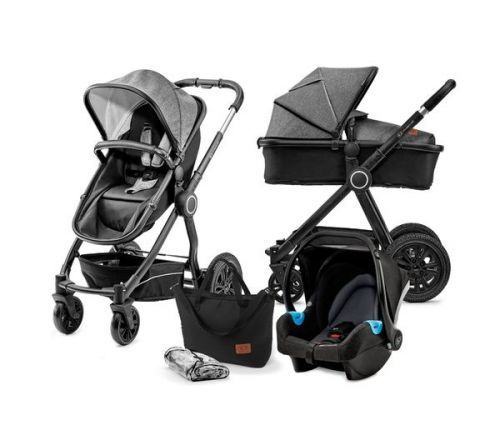 Kinderkraft Veo 3V1 Black/Grey